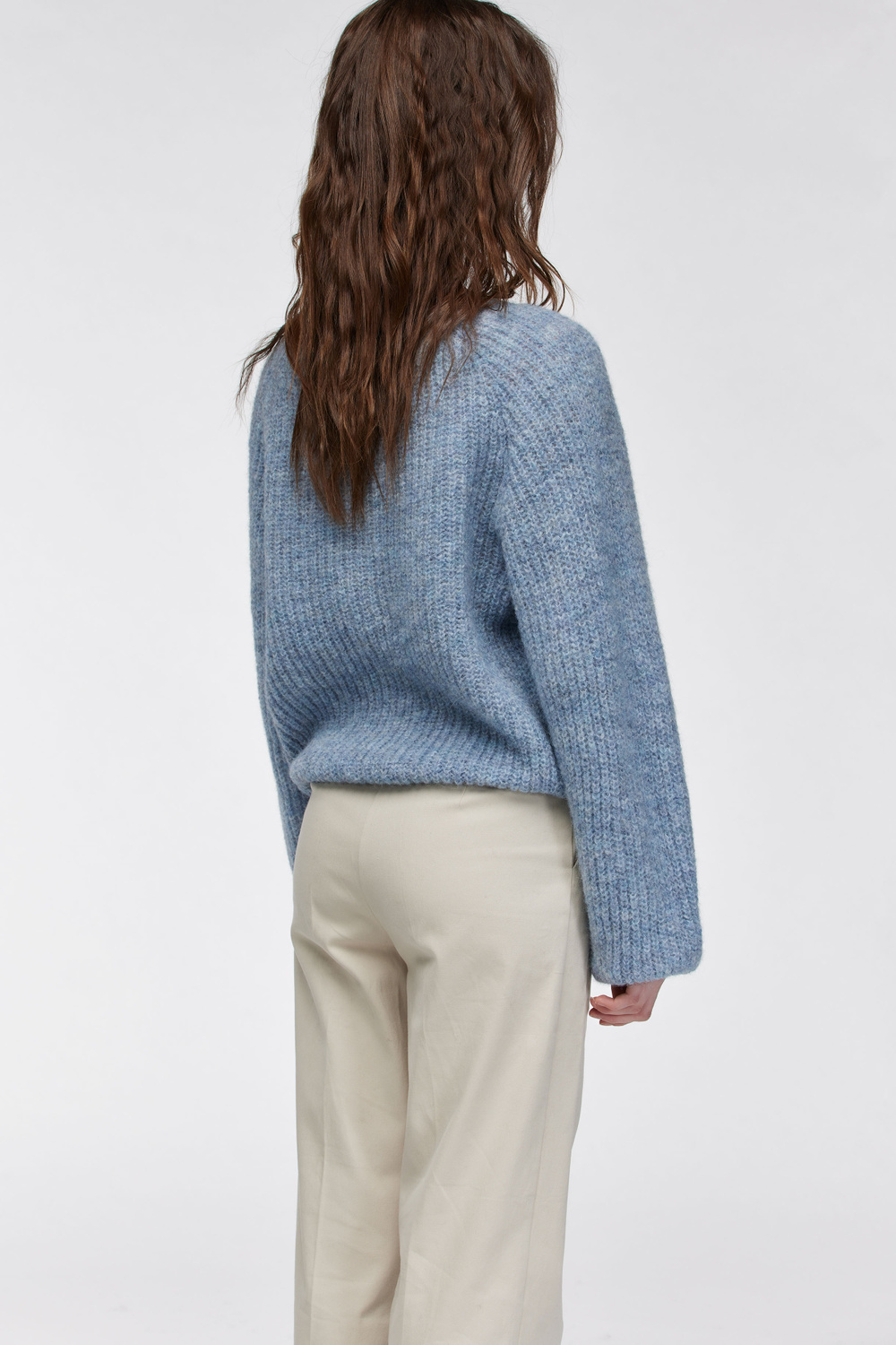 Lerke genser kort Himmelblå - Himmelblå image #4