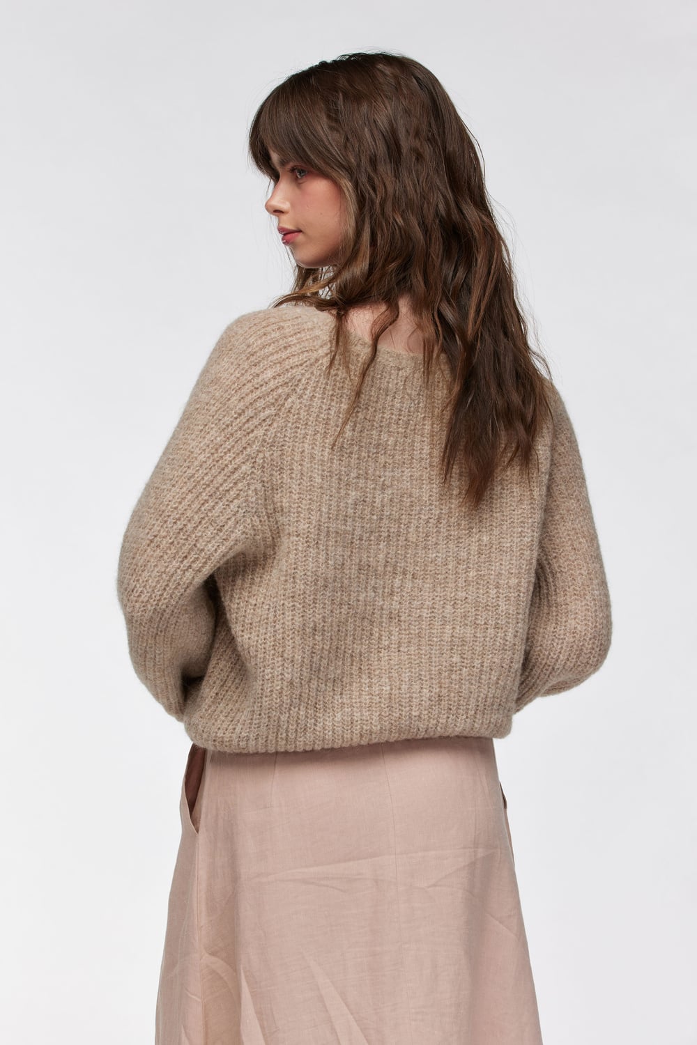 Lerke genser kort Sand - Sand image #2