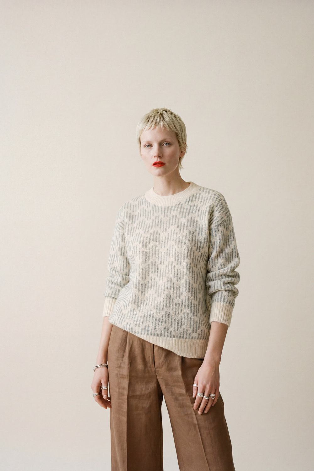 Vilja genser sand - Sand image #4