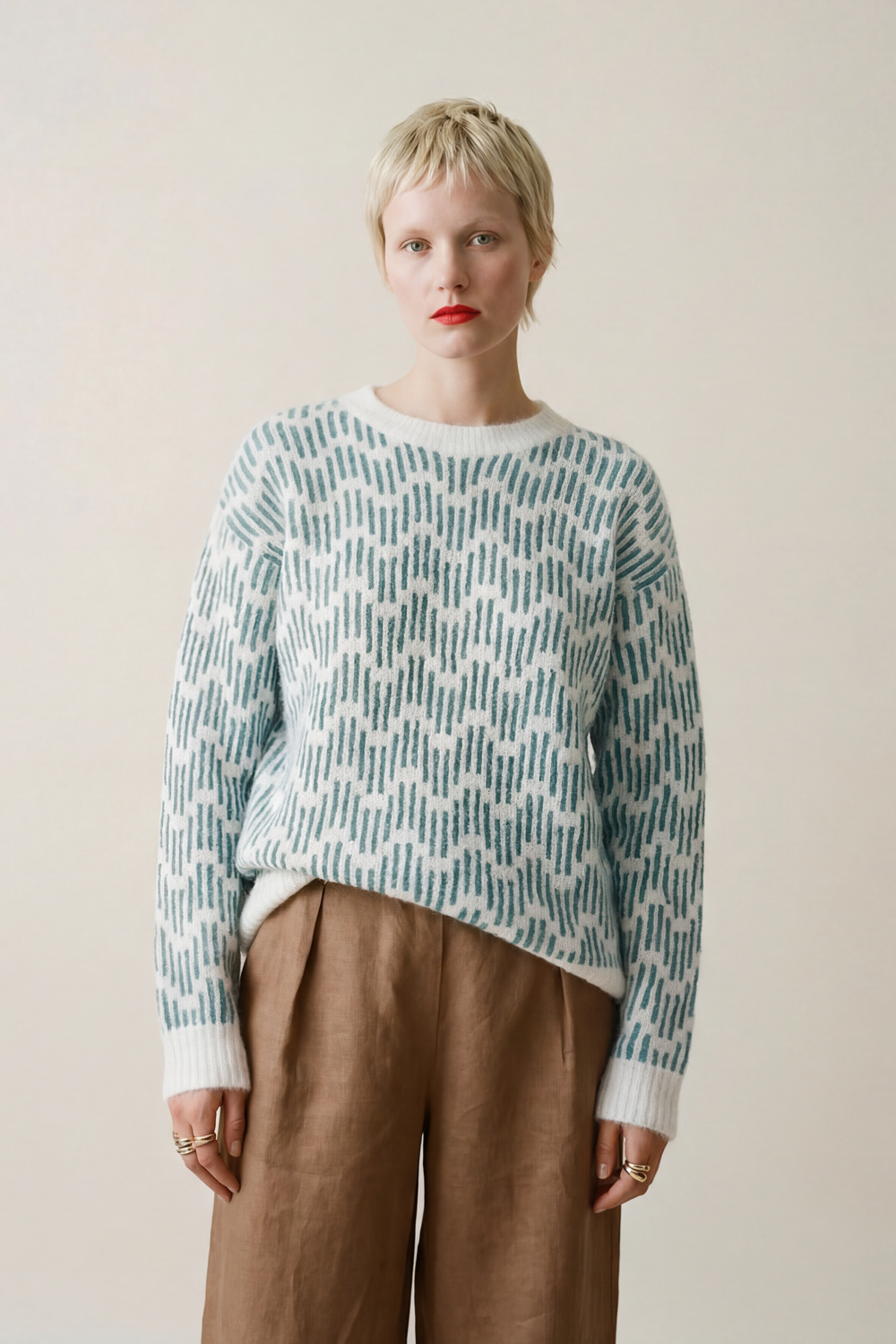 Vilja genser denim - Denim image #3