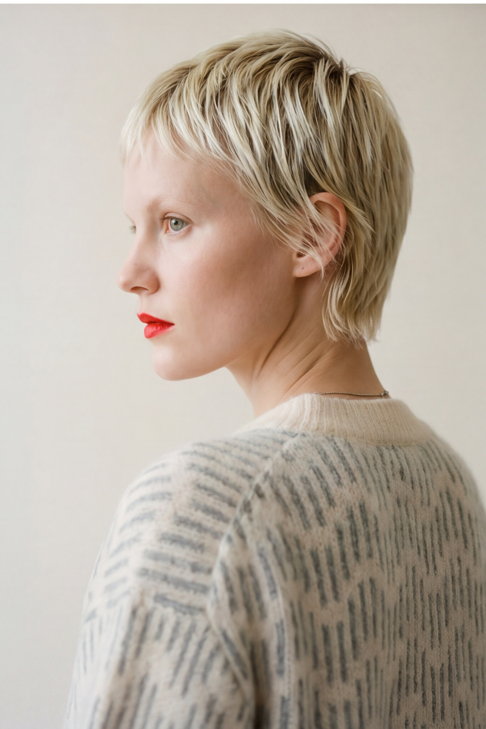 Vilja genser sand - Sand image #3