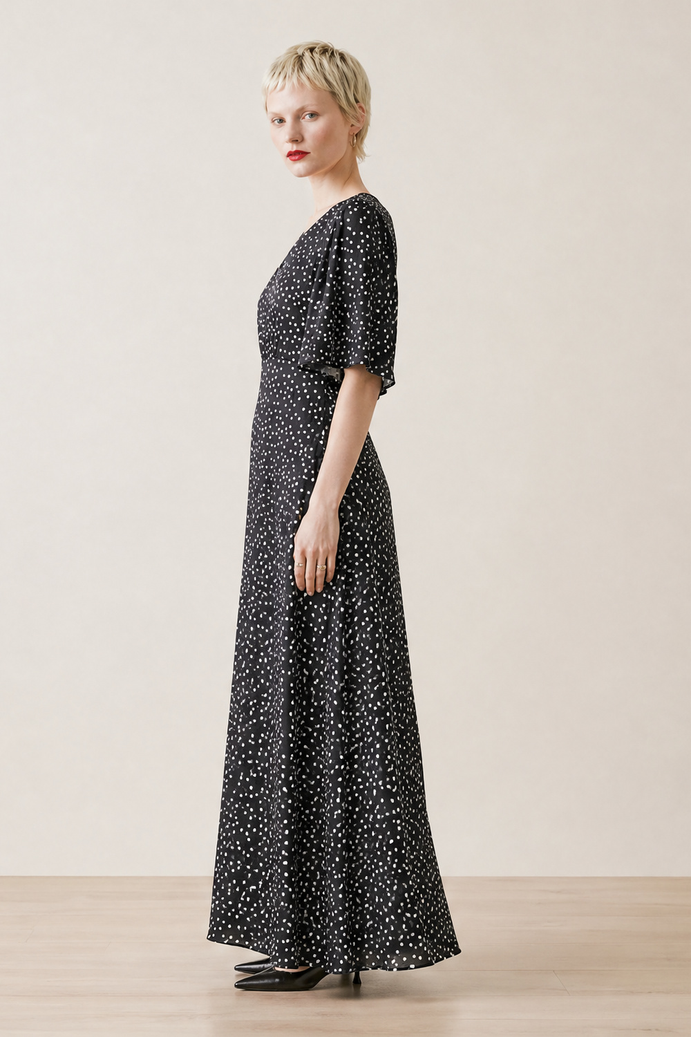 Celine kjole midnatt - Midnatt image #3