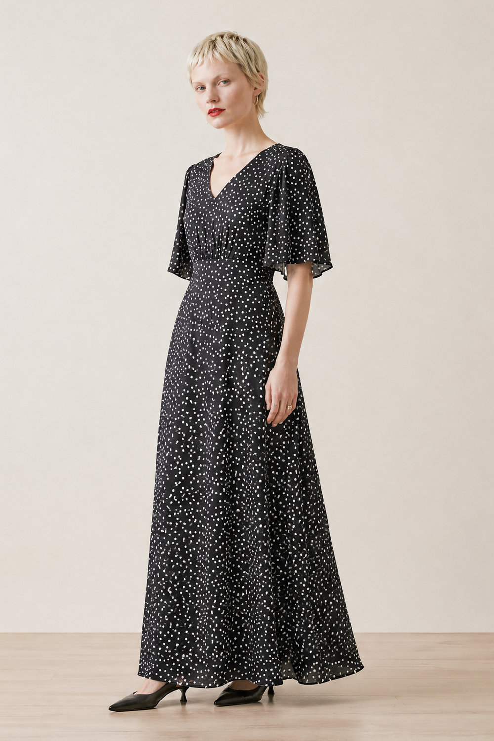 Celine kjole midnatt - Midnatt image #2