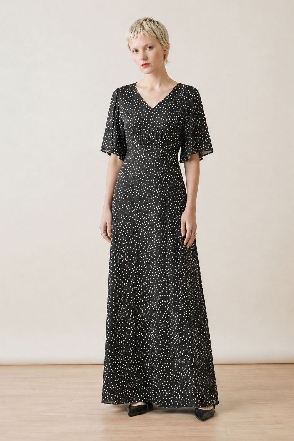 Celine kjole midnatt - Midnatt image #4