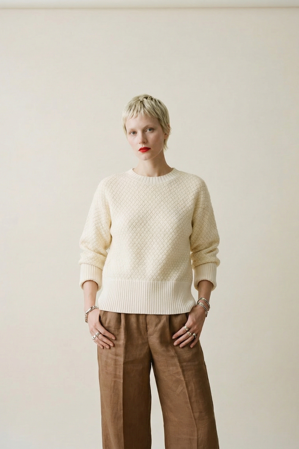 Sine genser gul - Strågul image #2