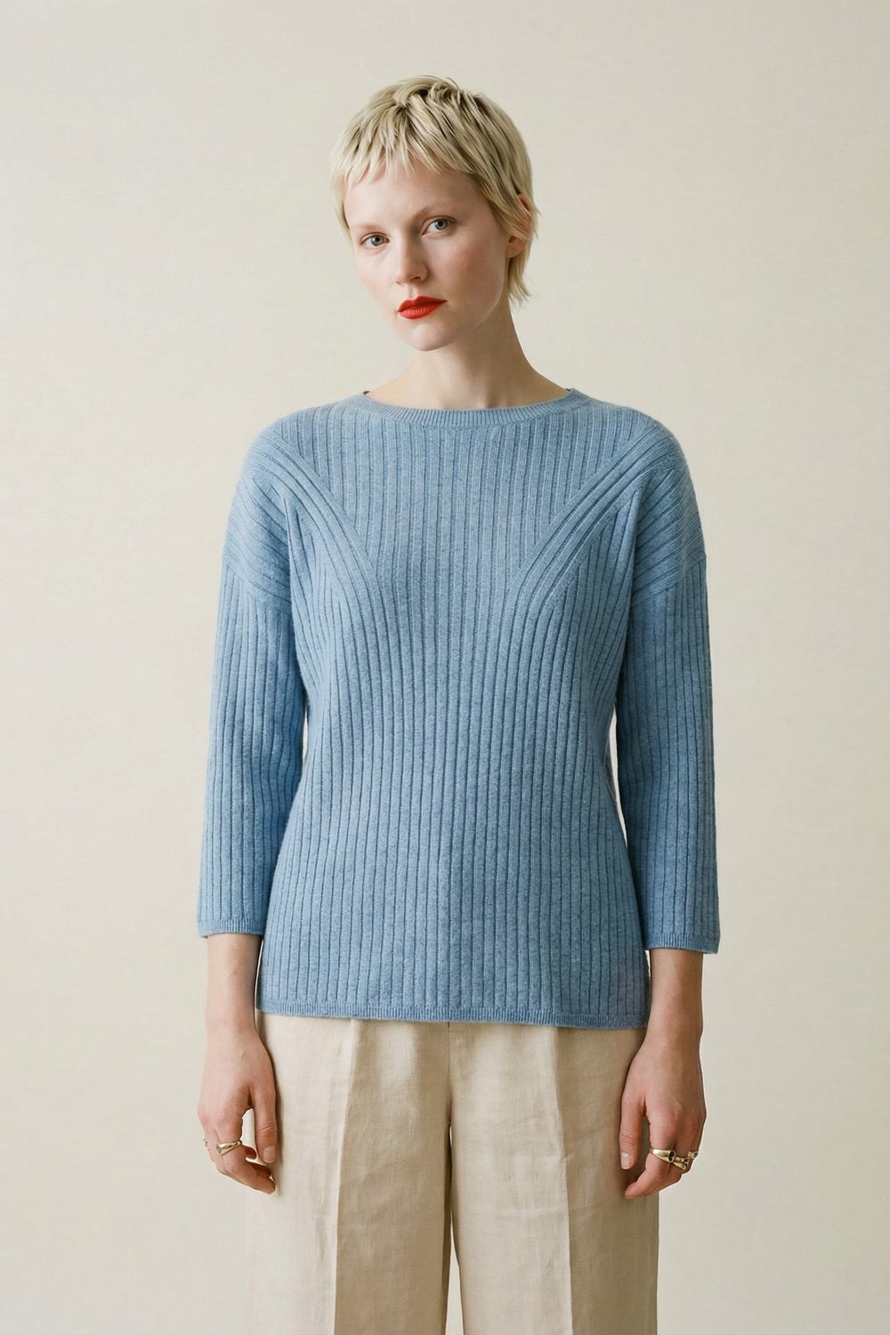 Henrikke topp blå - Himmelblå image #1