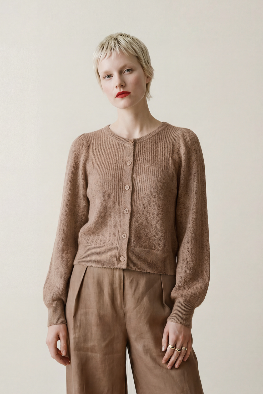 Anette cardigan muldvarp - Muldvarp image #1