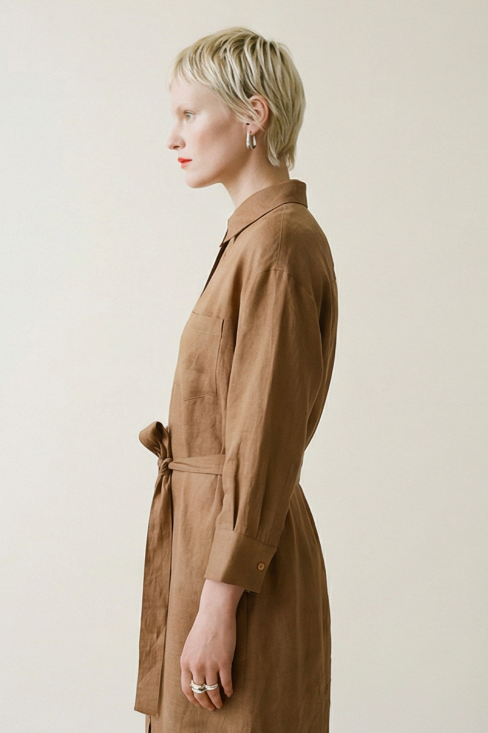 Danielle kjole Oliventre - Oliventre image #3