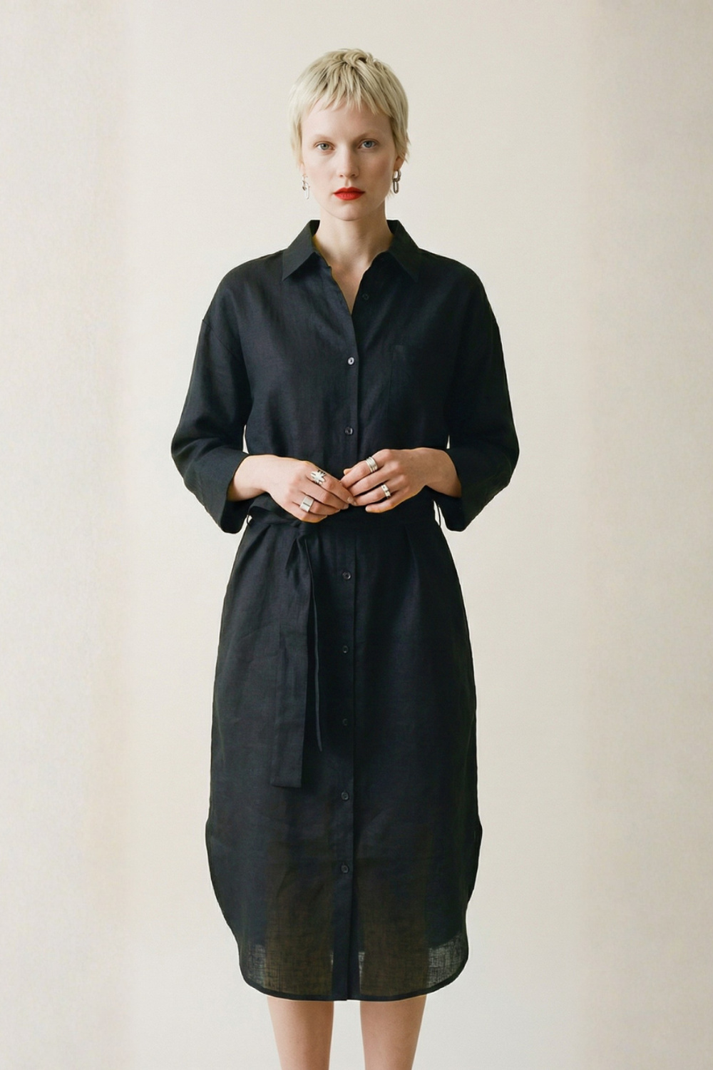 Danielle kjole Midnatt - Midnatt image #1