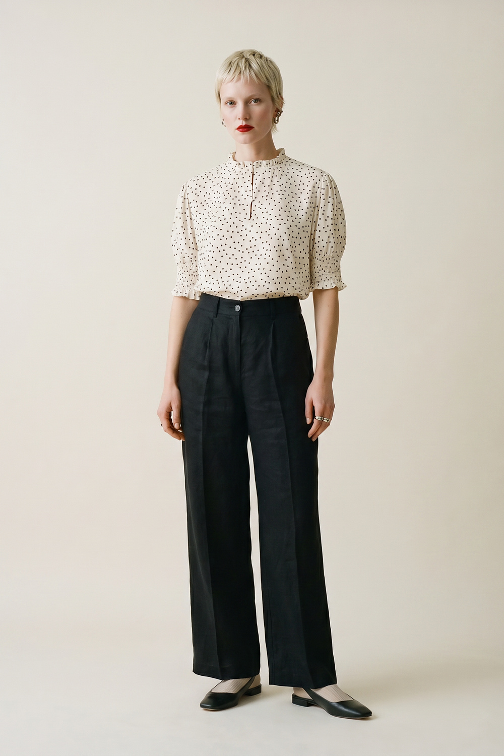 Dagny bukse Midnatt - Midnatt image #1