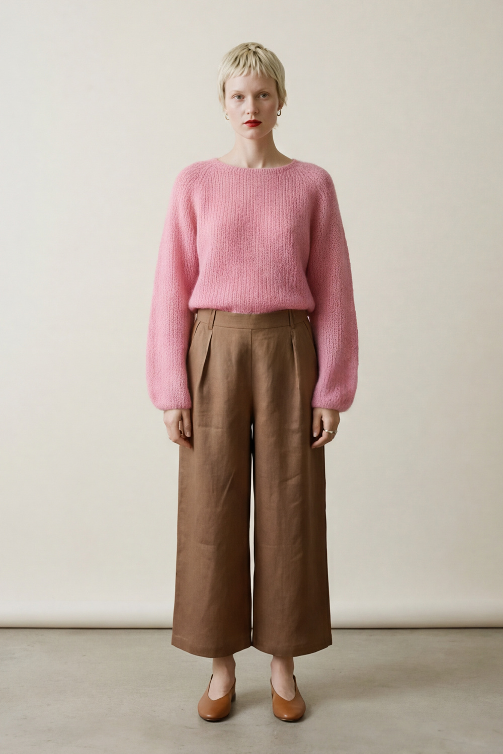 Beth bukse Oliventre - Oliventre image #3