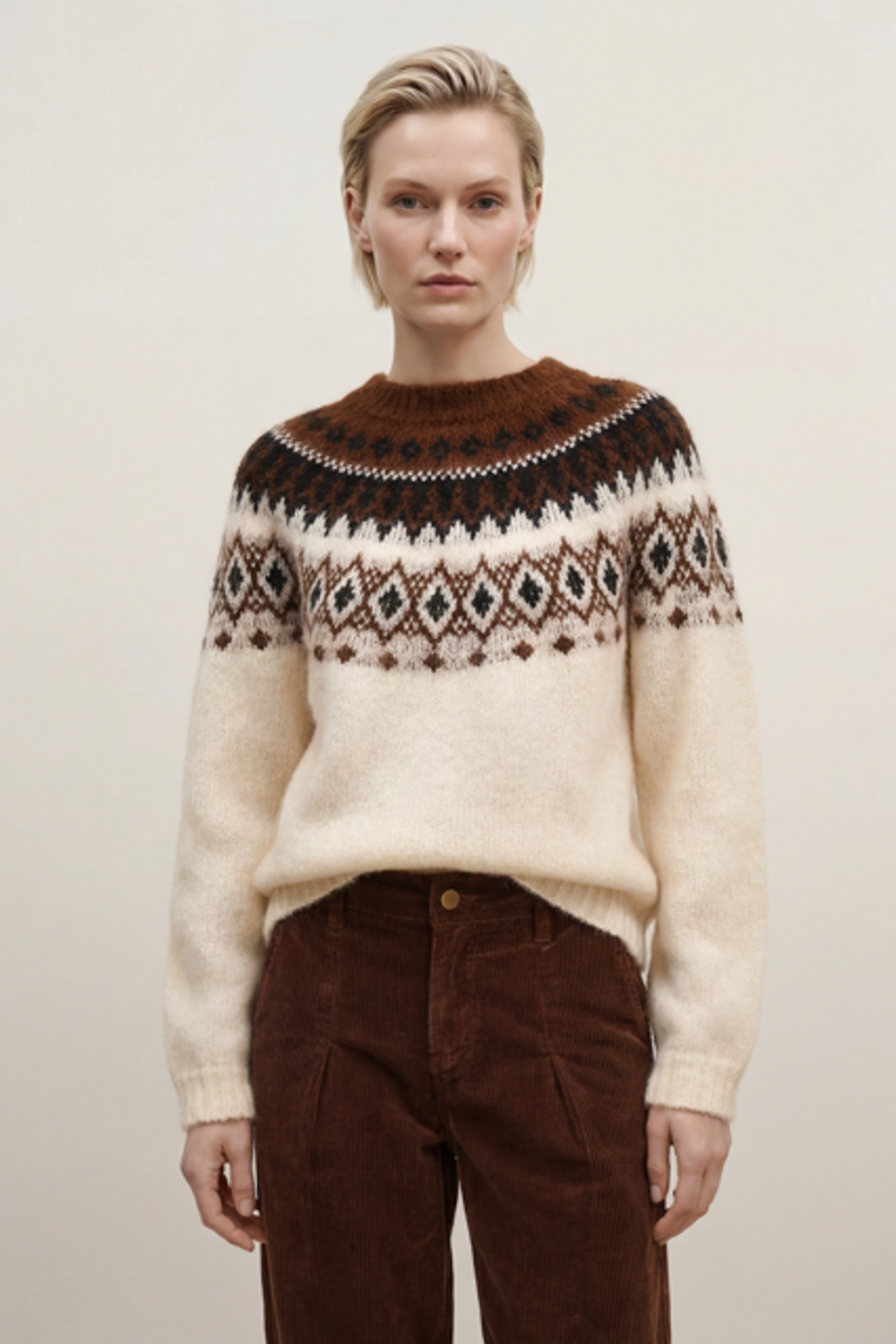 Sonja Jacquard genser Myrull - Myrull image #2