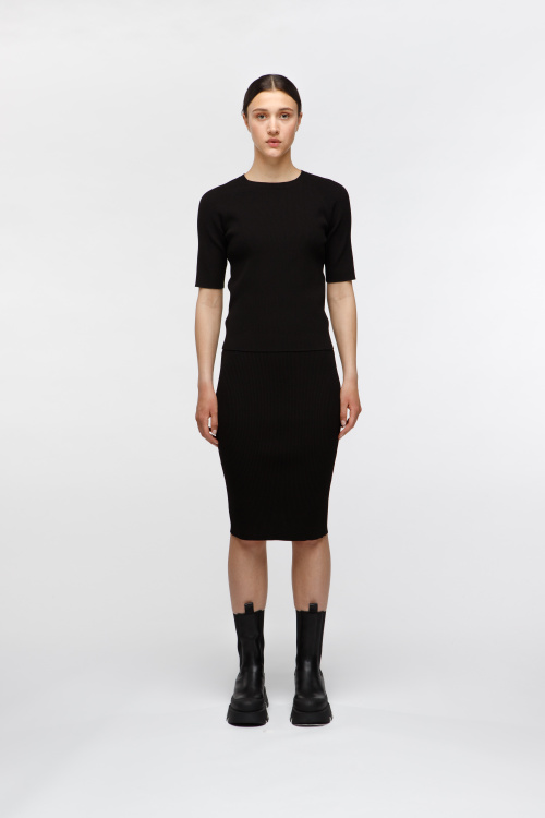 Davina skjørt svart - Svart image #2