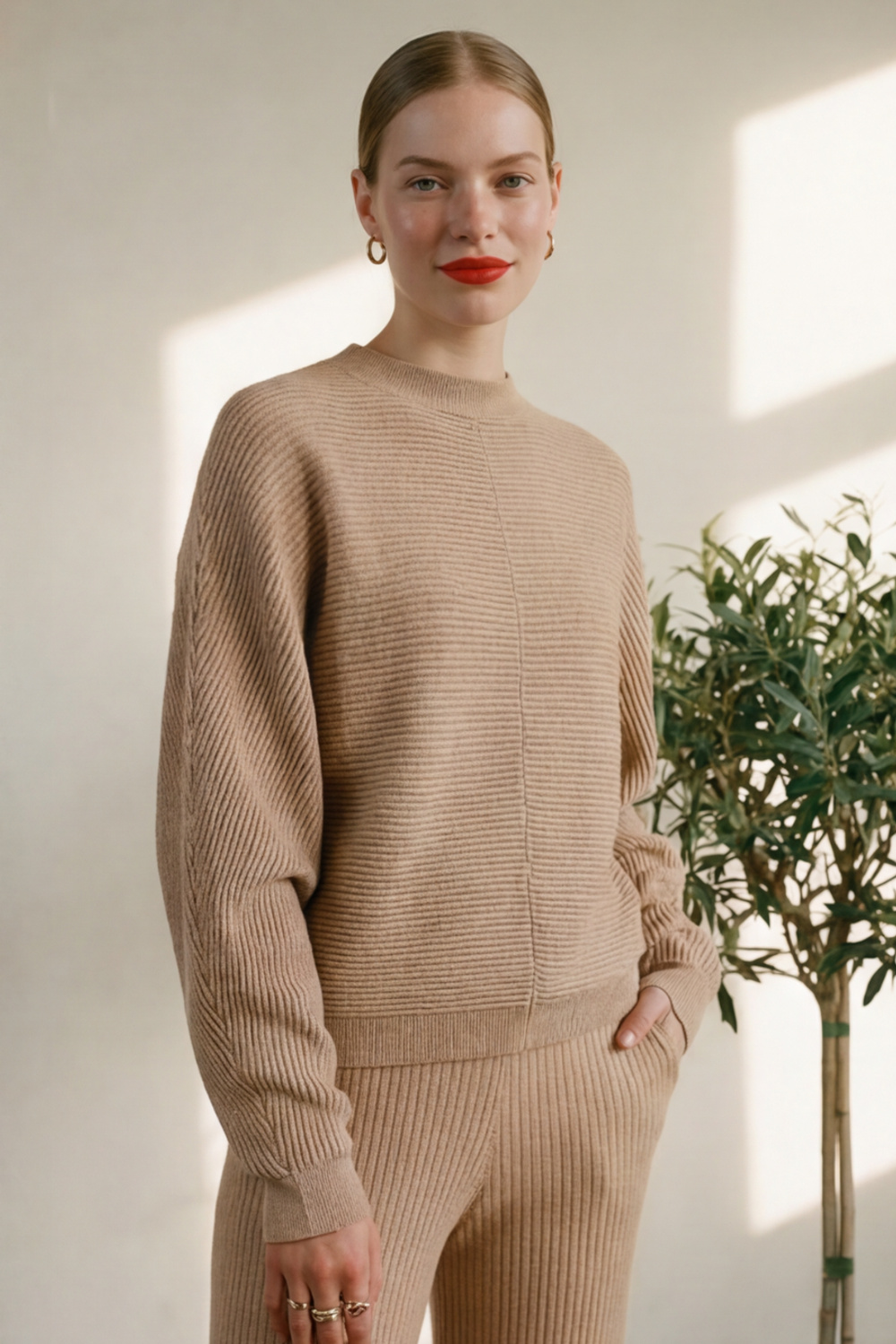 Dagrun genser Strå - Strå image #1