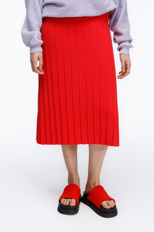 Harriet plisseskjørt vårgress - Vårgress image #2