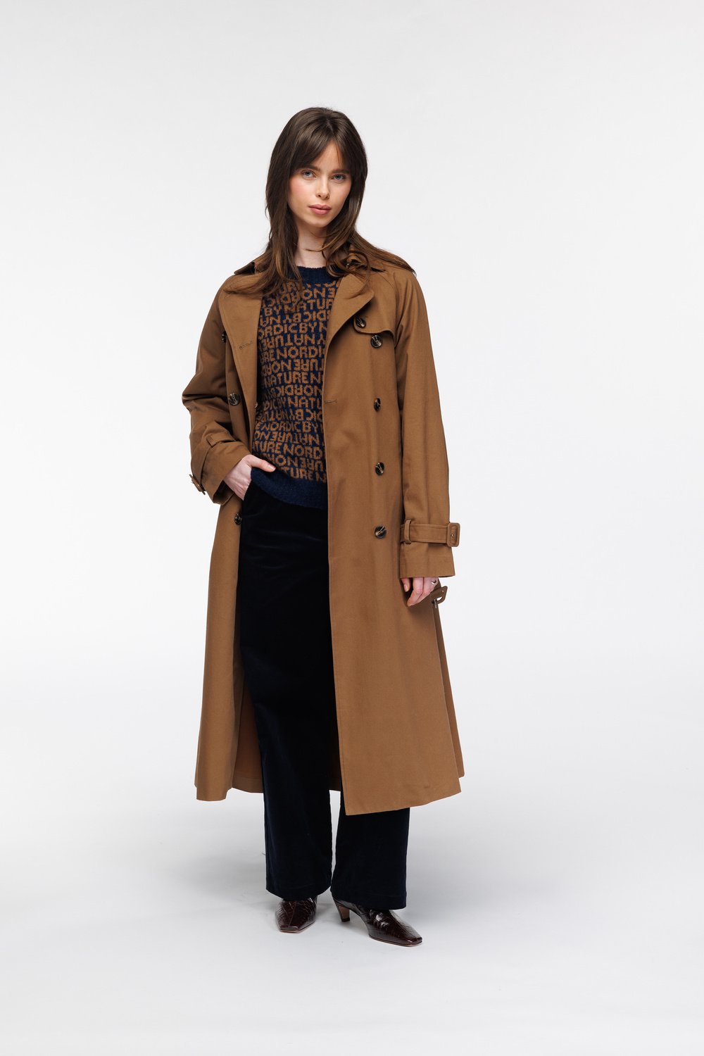 Trench coat kakao - Kakao image #1