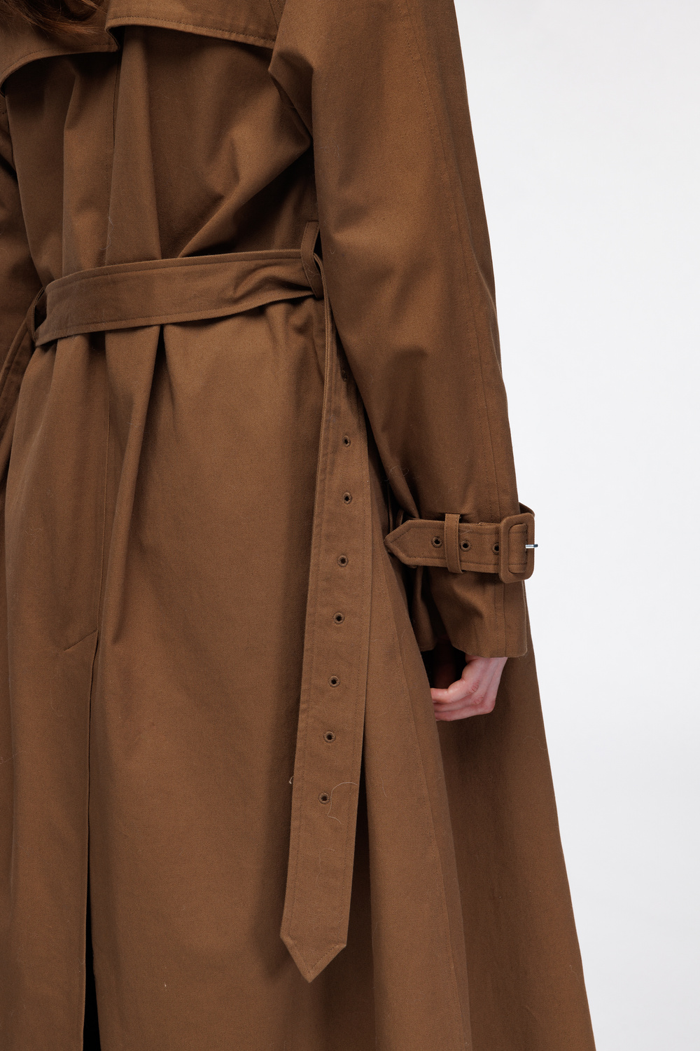 Trench coat kakao - Kakao image #3