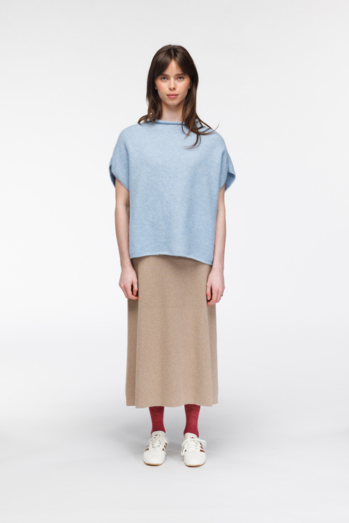 Ottilie topp Himmelblå - Himmelblå image #2