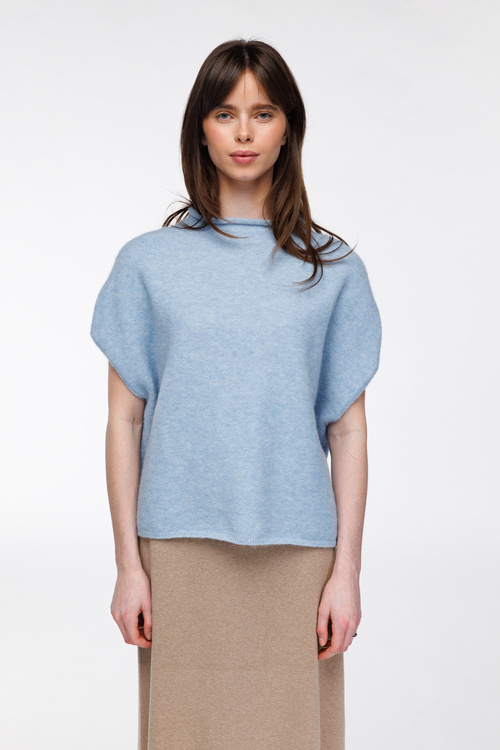 Ottilie topp Himmelblå - Himmelblå image #1