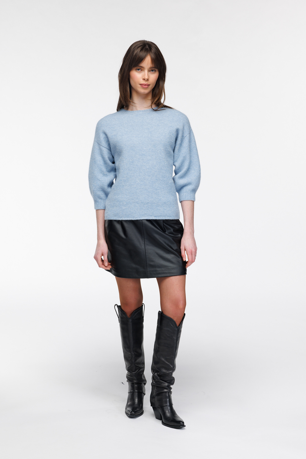 Nina topp Himmelblå - Himmelblå image #3