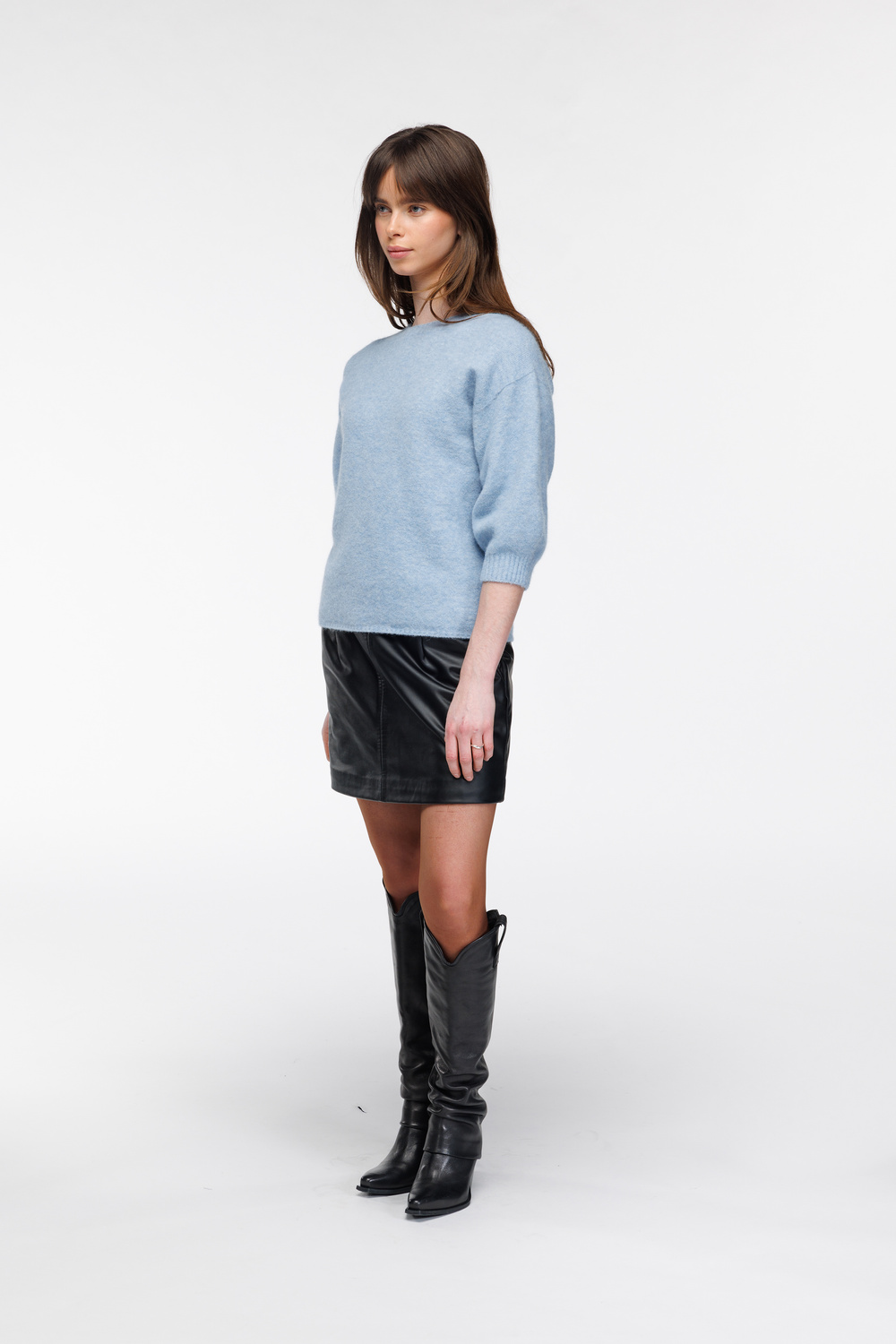 Nina topp Himmelblå - Himmelblå image #1