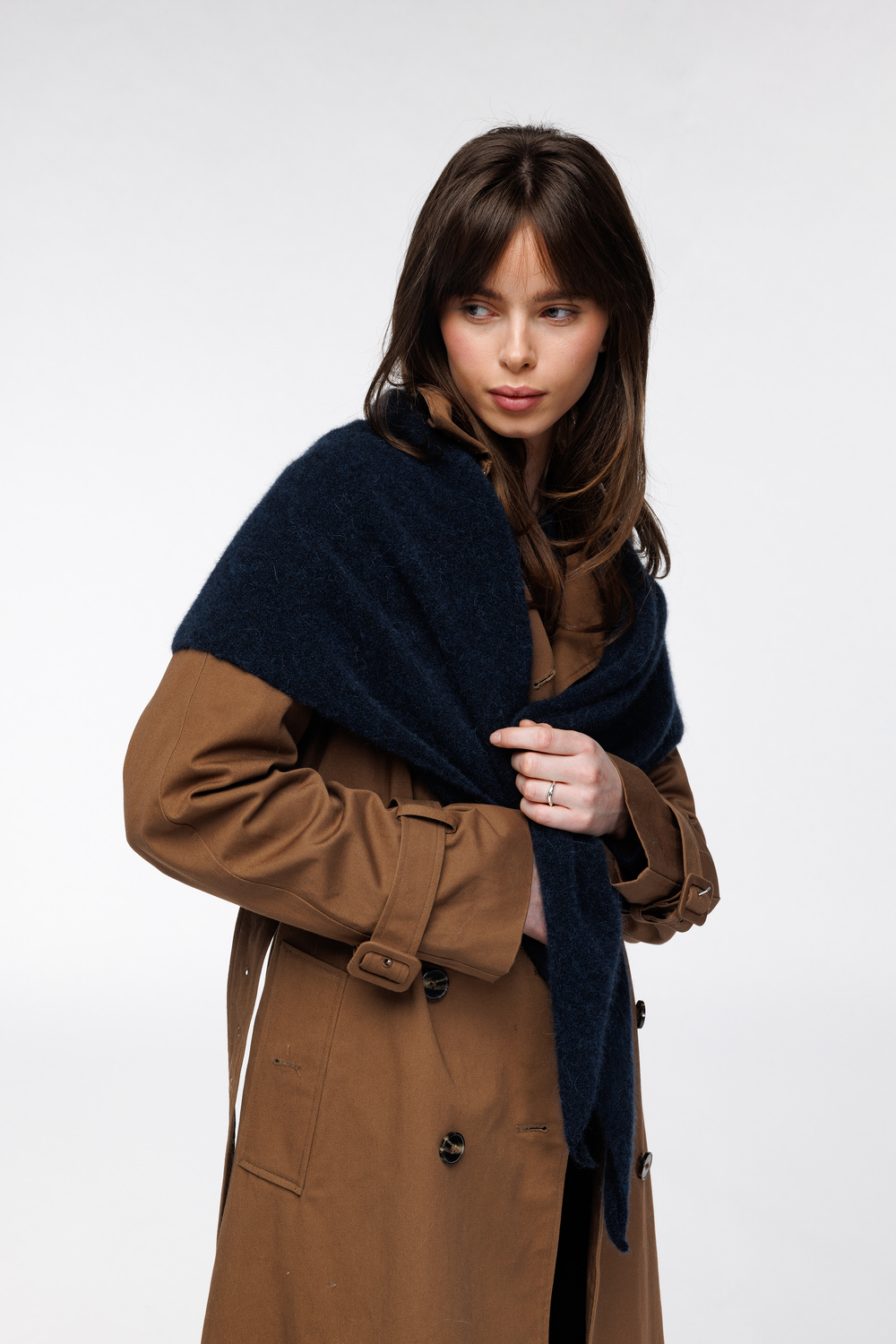 Maeve sjal Midnatt - Midnatt image #3