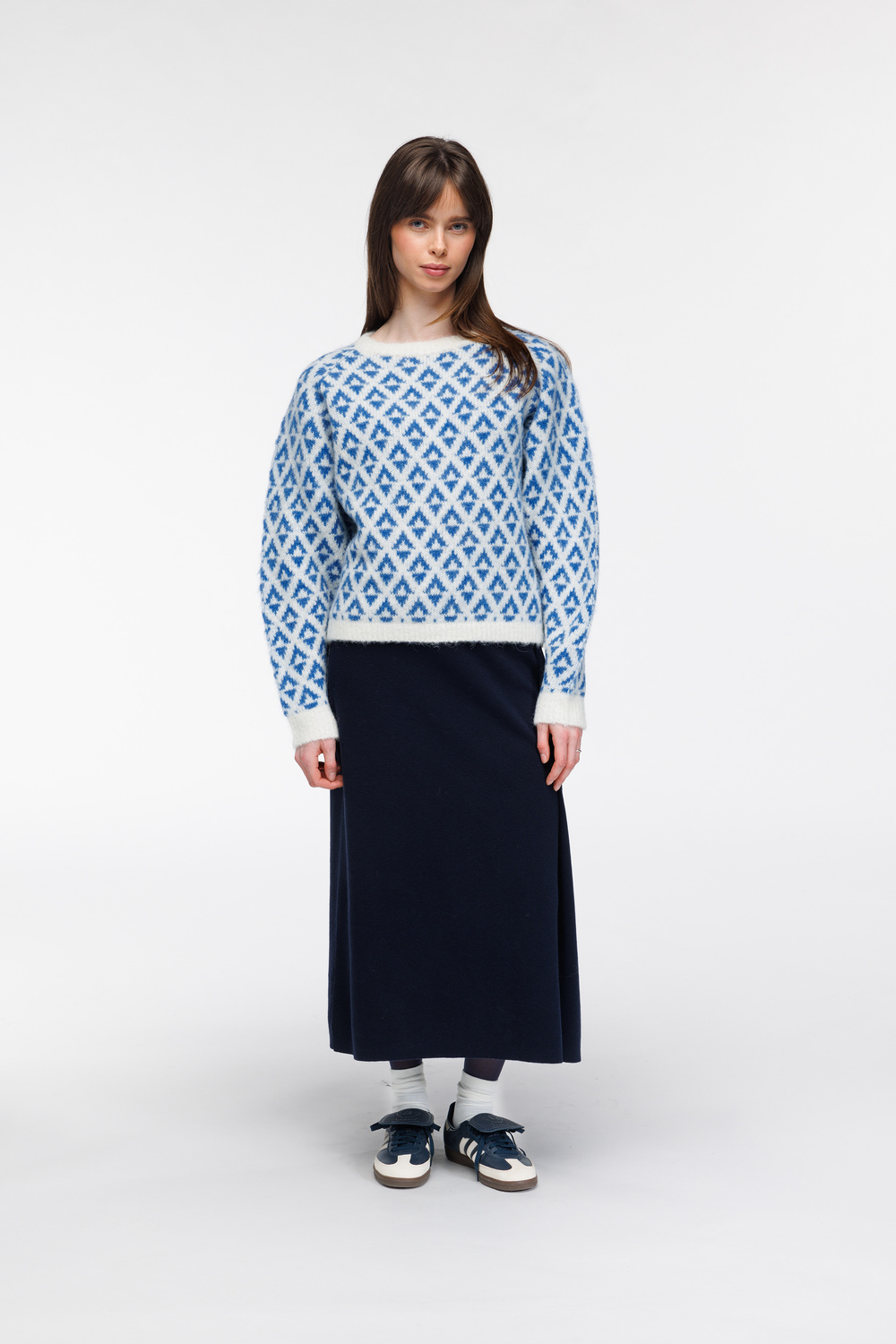 Thea genser Snøblå - Snøblå image #1