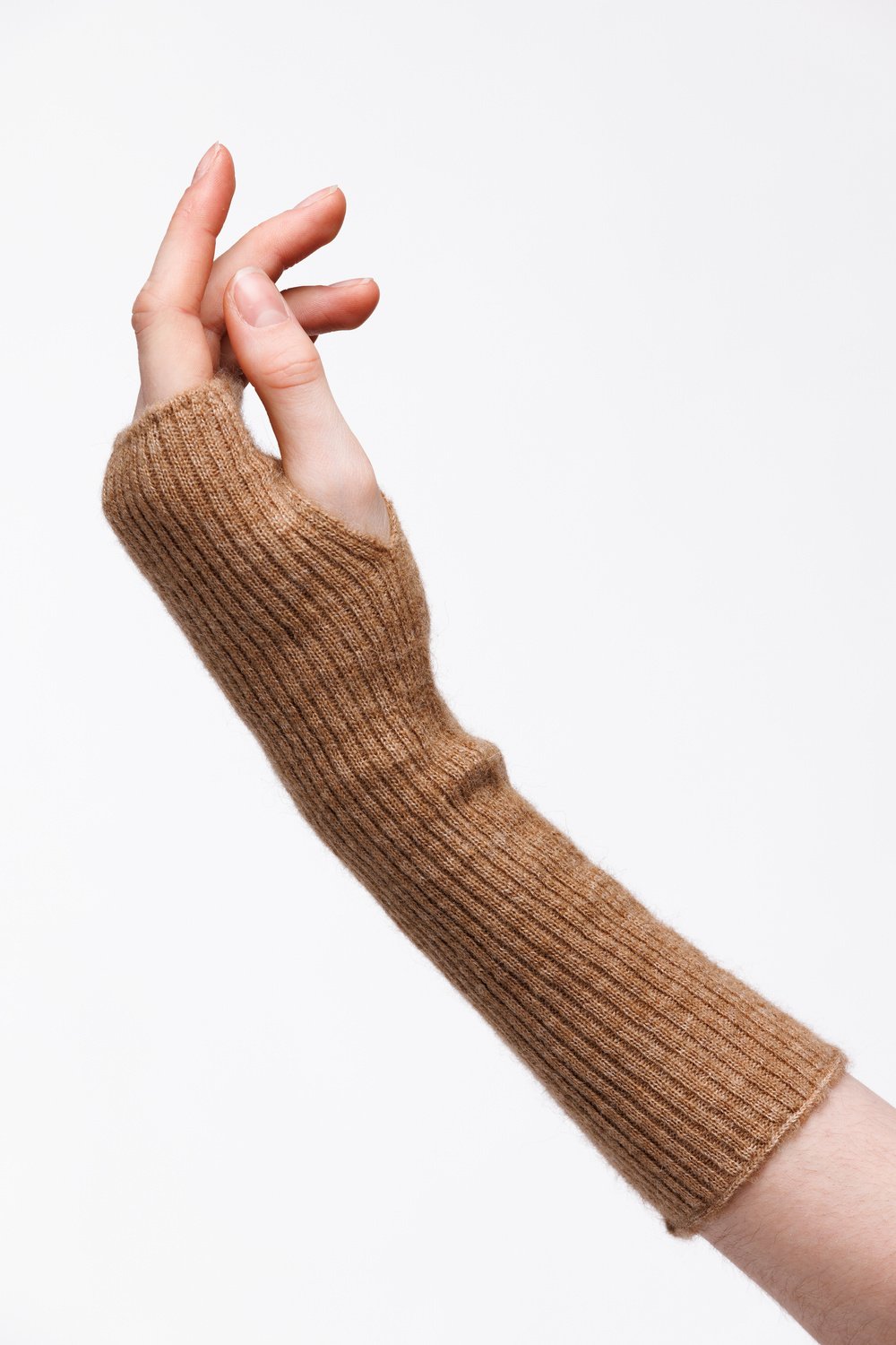 Mia pulsvarmer rib Sand - Sand image #1