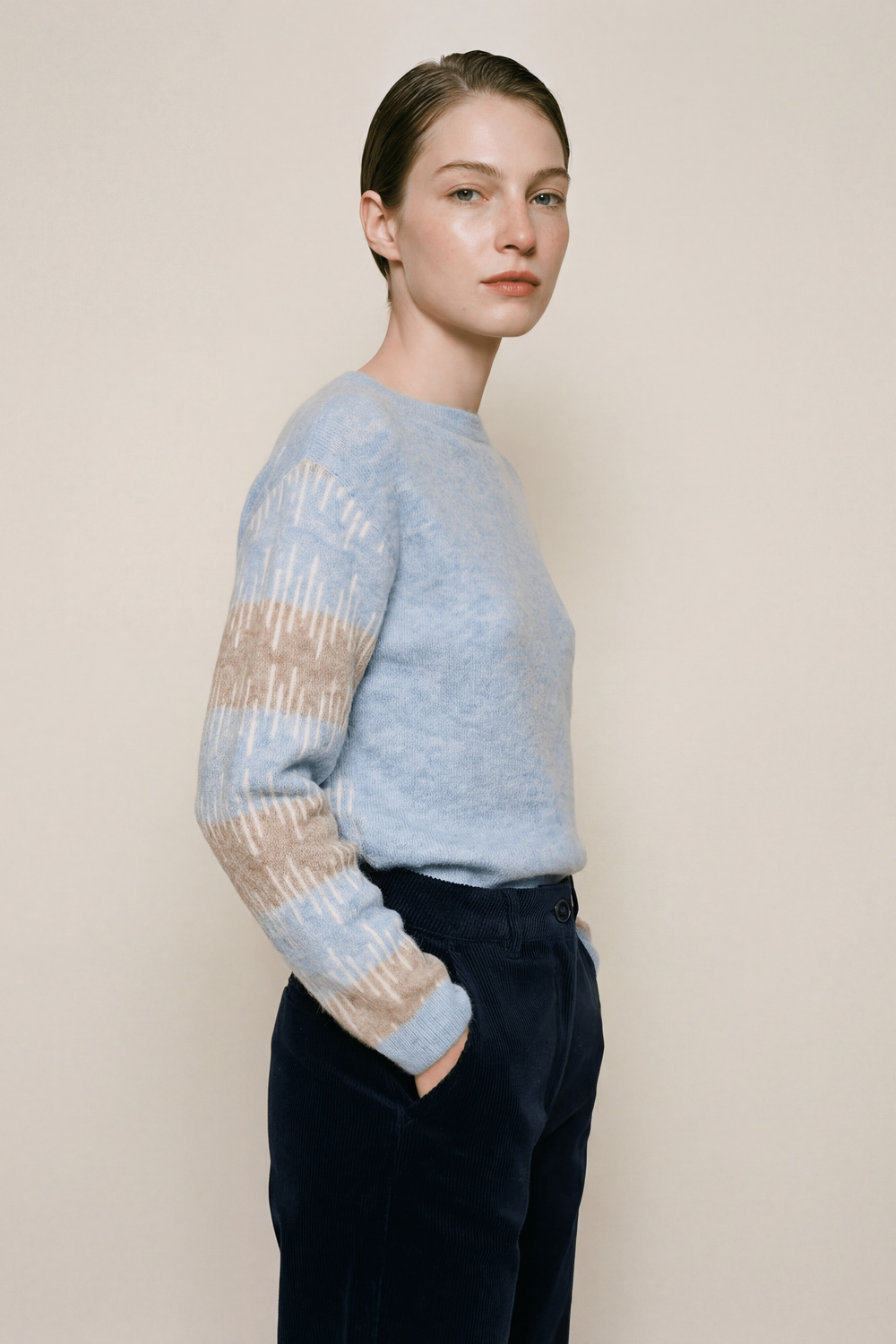 Anita genser Himmelblå - Himmelblå image #1