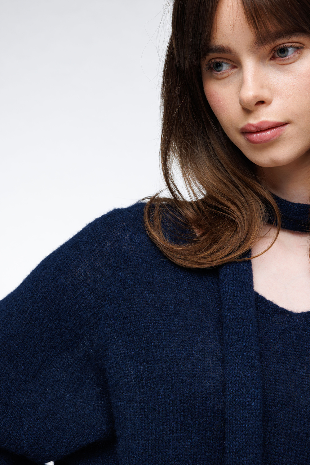 Robin skjerf smalt Midnatt - Midnatt image #3