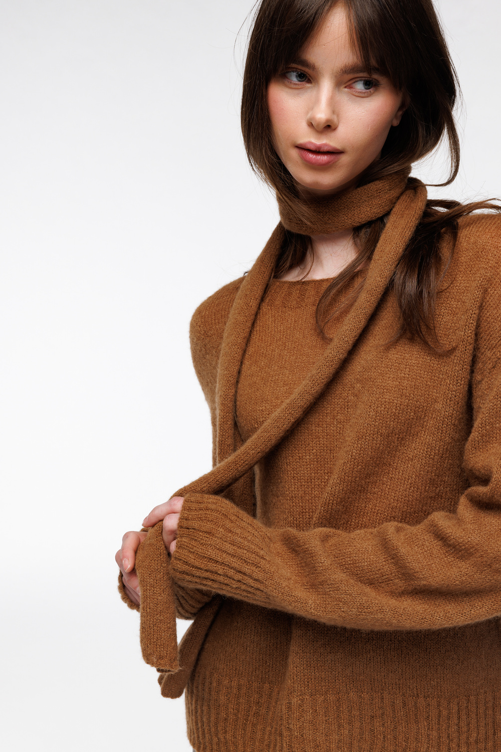 Robin skjerf smalt Ekornbrun - Ekornbrun image #1