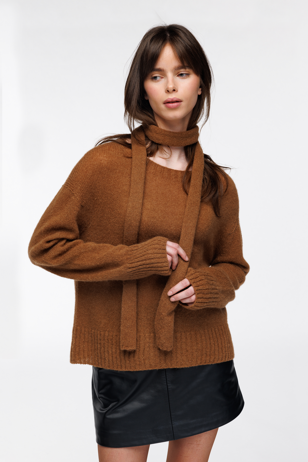 Robin skjerf smalt Ekornbrun - Ekornbrun image #2