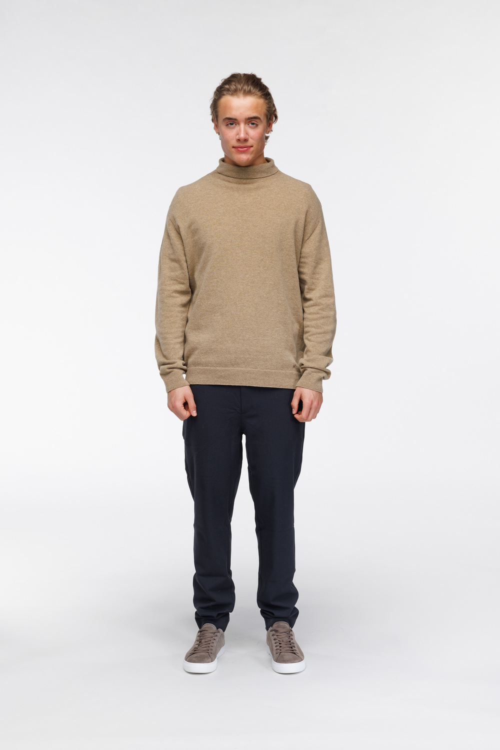 Lasse genser Sand - Sand image #1