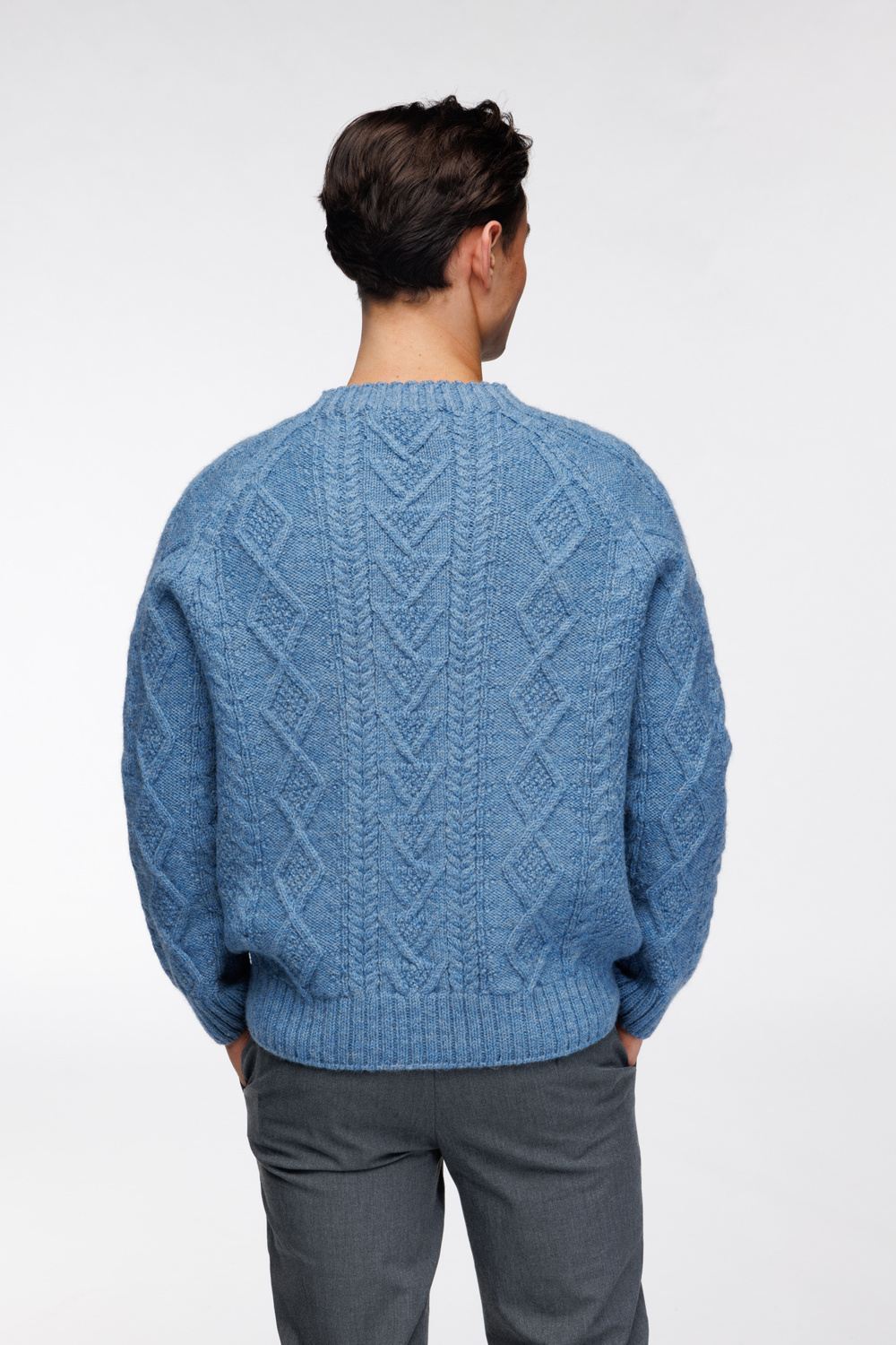 Arnbjørn genser Himmelblå - Himmelblå image #2