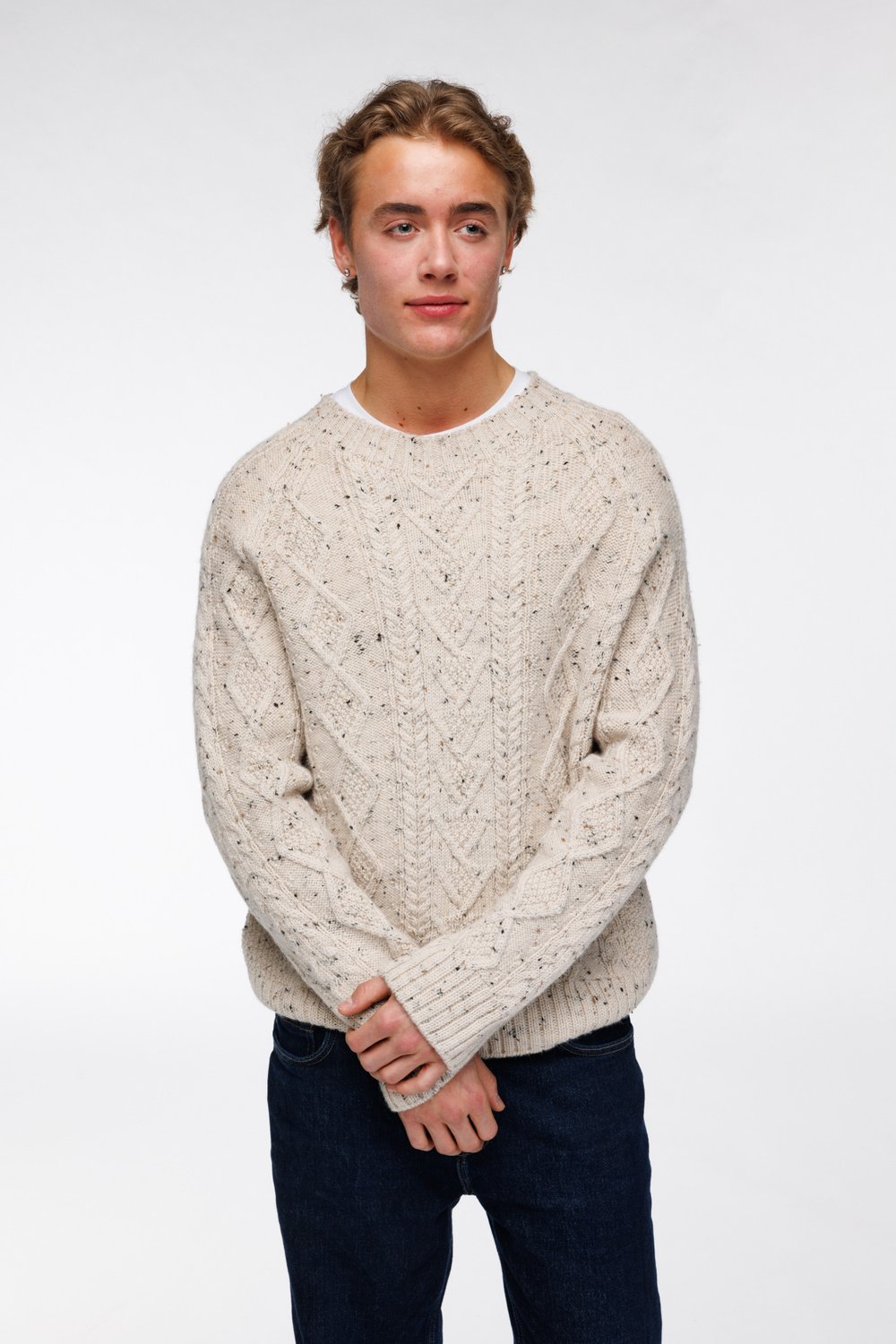 Arnbjørn genser Snøugle - Snøugle image #1